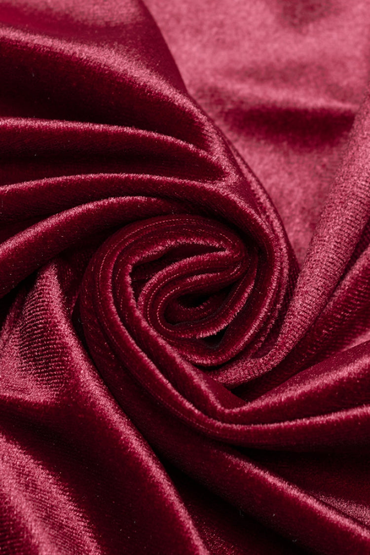 Lolita Blouse - Gradient Irregular, Red, Women's Style, Gothic Style, Long Sleeves - additional product view 7