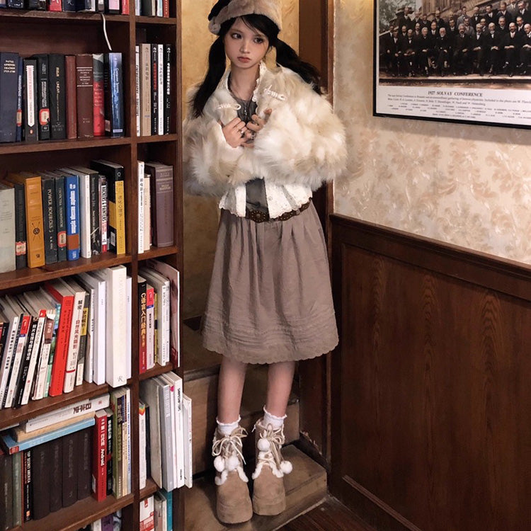 Lolita Boots - Star, 2 Colors, Sweet Style - Alternative Fashion Shoes - additional product view 6