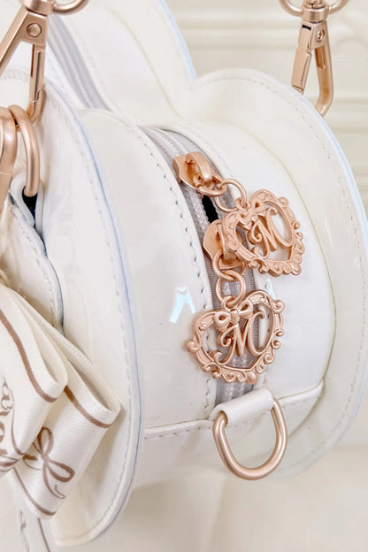 Lolita Character Bag - Heart-shaped, 4 Colors, Bow Detail, Sweet Style - additional product view 5