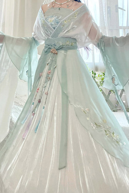 Lolita Coordinate Set - High Waisted Print, Green, High Waist, Embroidered, Sweet Style - additional product view 3