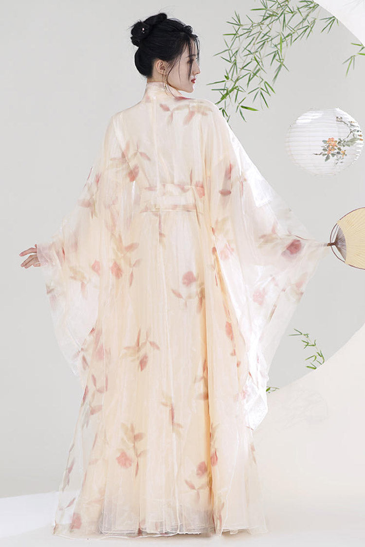 Lolita Coordinate Set - Orange V Collar High Waisted, Orange, High Waist, Printed - additional product view 5