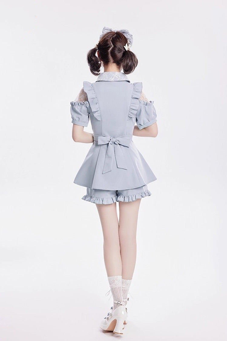 Lolita Dress - Alice Of Wednesday, 3 Colors, Lace-Up, Sweet Style, Bow Detail - additional product view 7