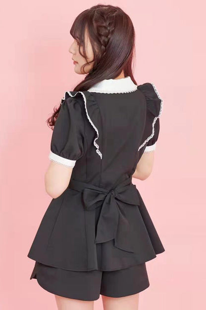 Lolita Dress - Bowknot Jirai Kei Japanese, 3 Colors, Sweet Style, Bow Detail - additional product view 6