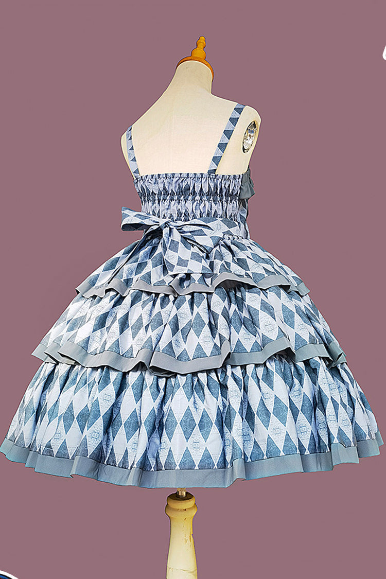 Lolita Dress - Cloth Cat, 4 Colors, Striped, Layered, Sweet Style - additional product view 8