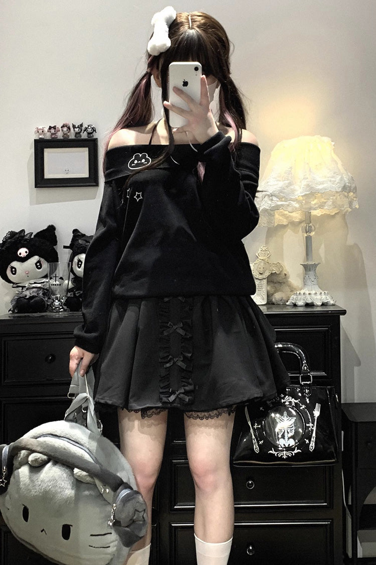 Lolita Dress - Dolls Only, 4 Colors, Bow Detail, Lace Trim, Ruffled - additional product view 11