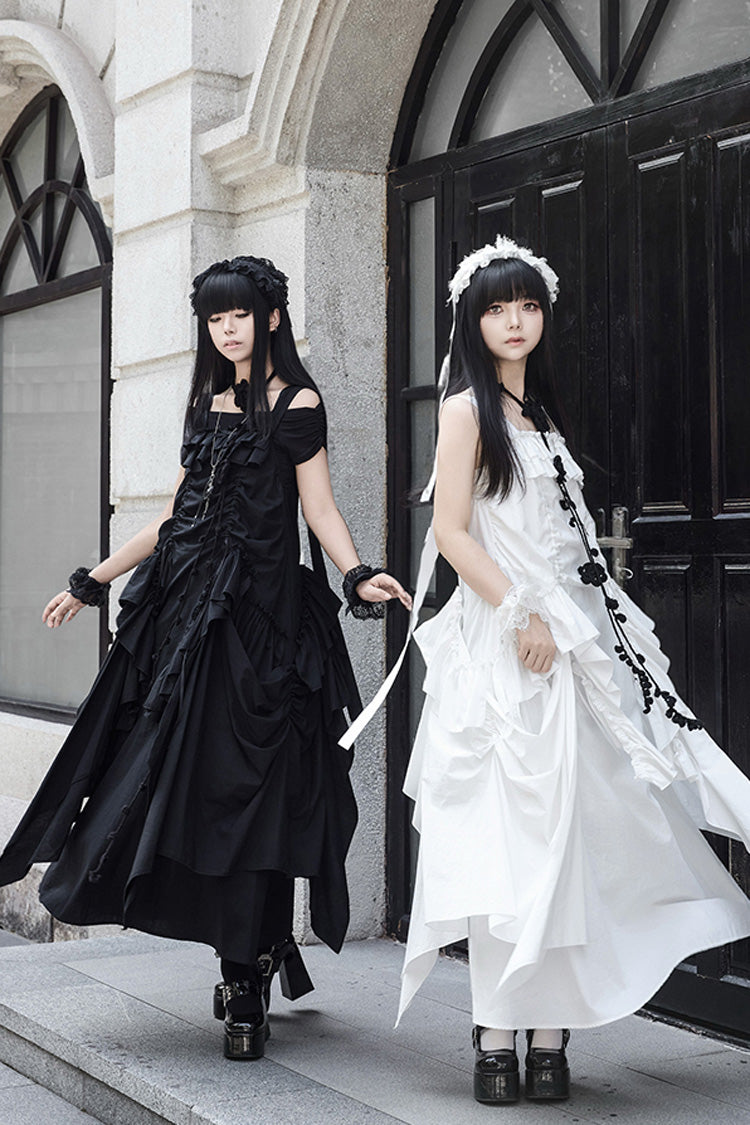 Lolita Dress - Dream, White, Ruffled, Gothic Style - Tea Party Dress - additional product view 12