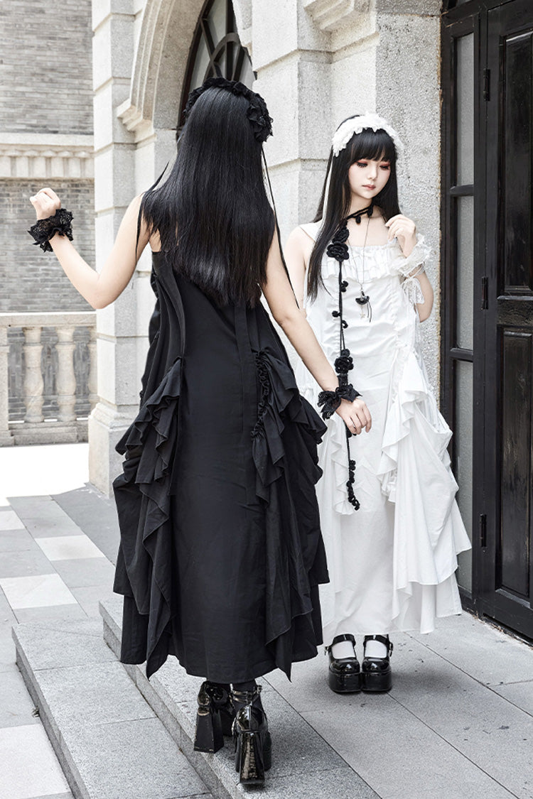 Lolita Dress - Dream, White, Ruffled, Gothic Style - Tea Party Dress - additional product view 14