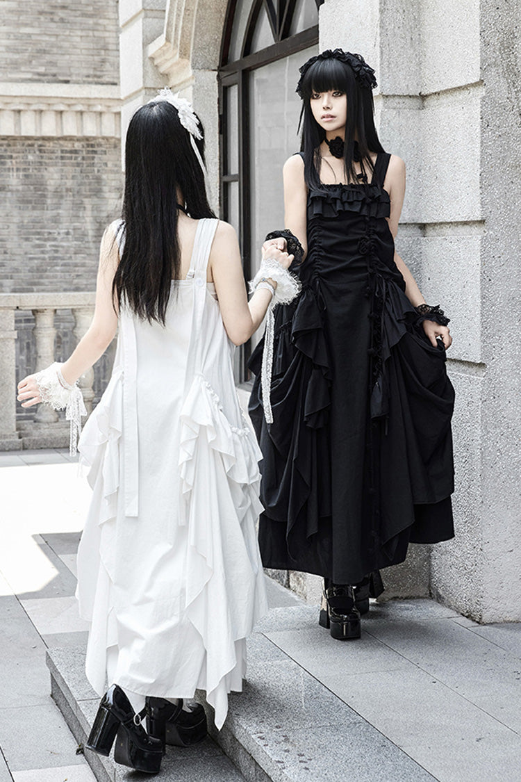 Lolita Dress - Dream, White, Ruffled, Gothic Style - Tea Party Dress - additional product view 16
