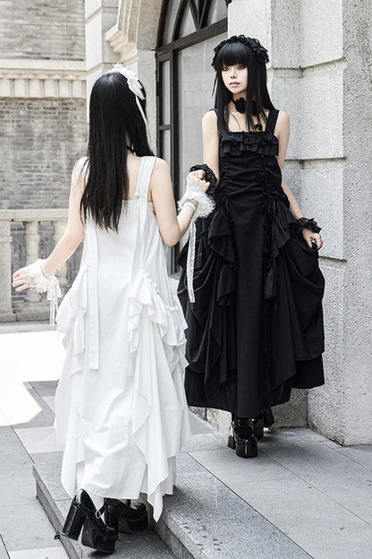 Lolita Dress - Dream, White, Ruffled, Gothic Style - Tea Party Dress - additional product view 16