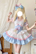 Light-Blue/Pink/White