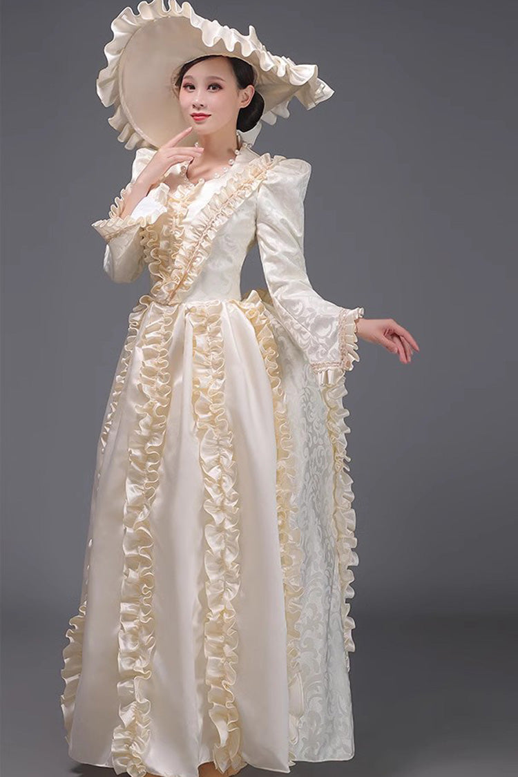 Lolita Dress - French Court, 3 Colors, Long Sleeves, Classic Style, Victorian Style - additional product view 3