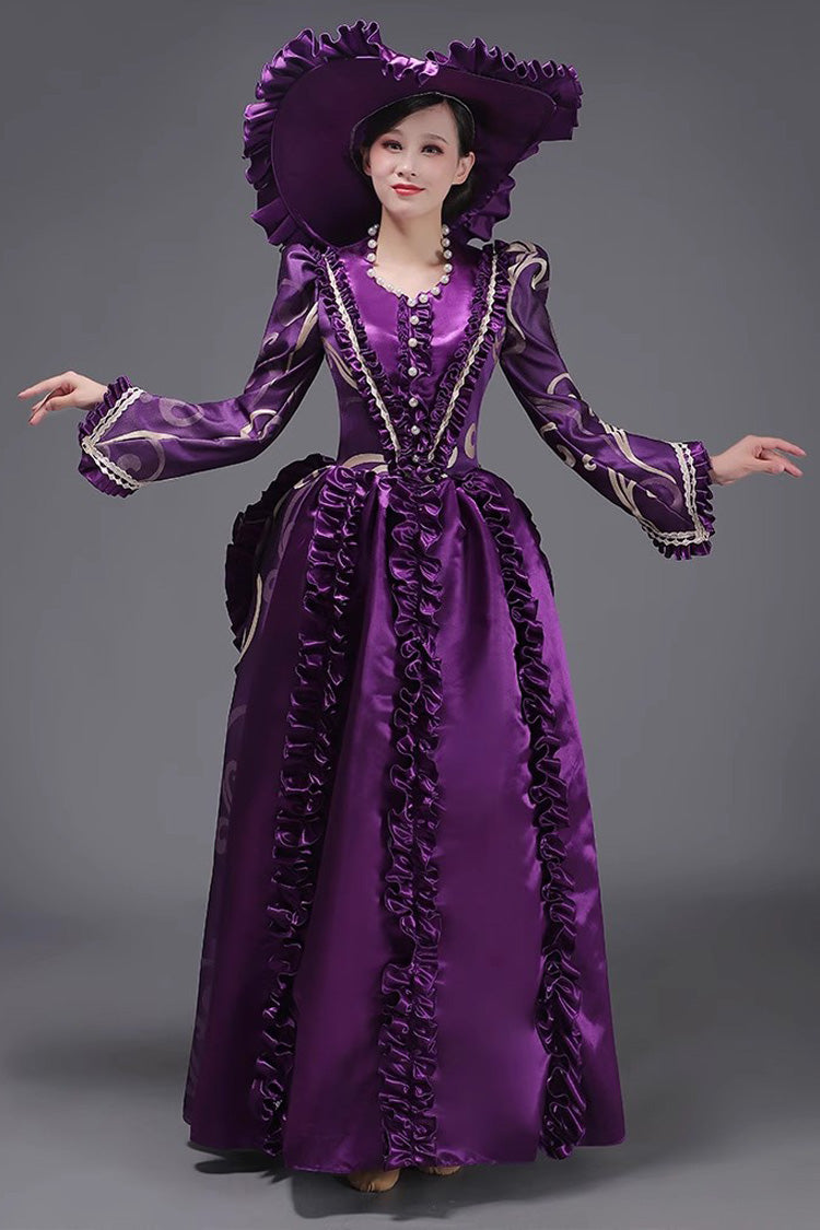 Lolita Dress - French Court, 3 Colors, Long Sleeves, Classic Style, Victorian Style - additional product view 6