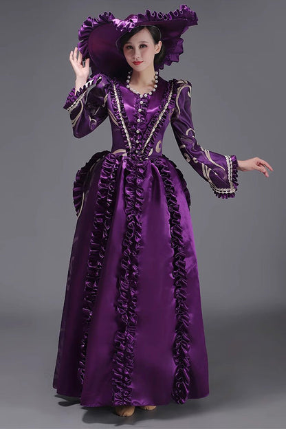 Lolita Dress - French Court, 3 Colors, Long Sleeves, Classic Style, Victorian Style - additional product view 7