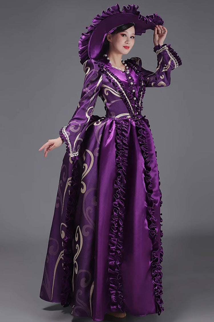 Lolita Dress - French Court, 3 Colors, Long Sleeves, Classic Style, Victorian Style - additional product view 8