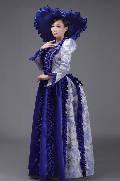 Lolita Dress - French Court, 3 Colors, Long Sleeves, Classic Style, Victorian Style - additional product view 13