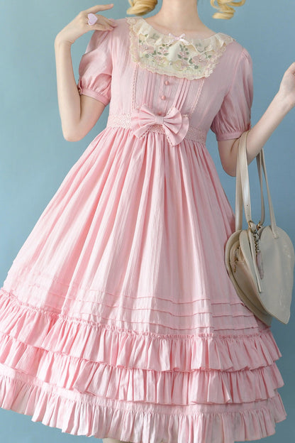 Lolita Dress - Girly Nelly, 4 Colors, Long Version, Long Length, Sweet Style - additional product view 6