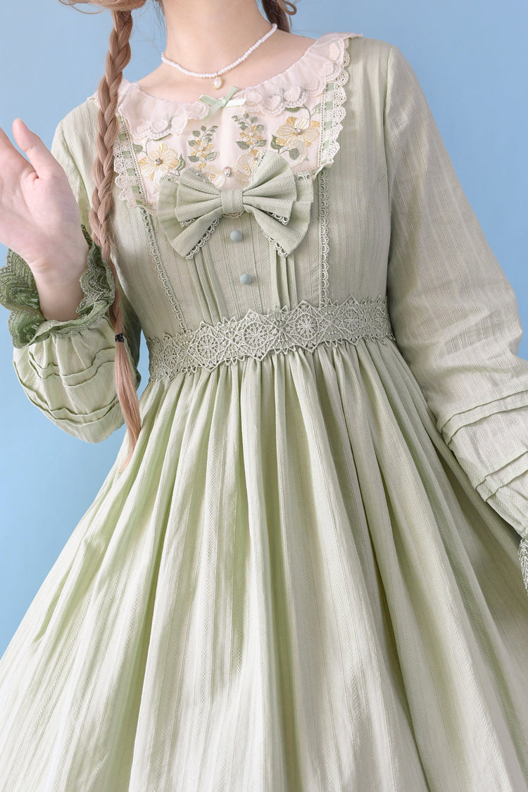Lolita Dress - Girly Nelly, 4 Colors, Long Version, Long Length, Sweet Style - additional product view 7