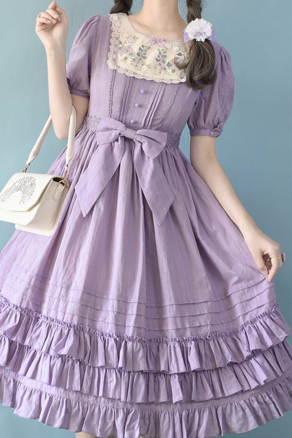 Lolita Dress - Girly Nelly, 4 Colors, Long Version, Long Length, Sweet Style - additional product view 10