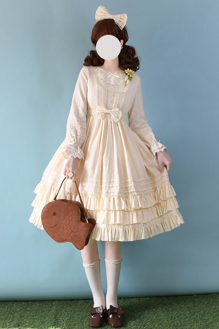Lolita Dress - Girly Nelly, 4 Colors, Long Version, Long Length, Sweet Style - main product image