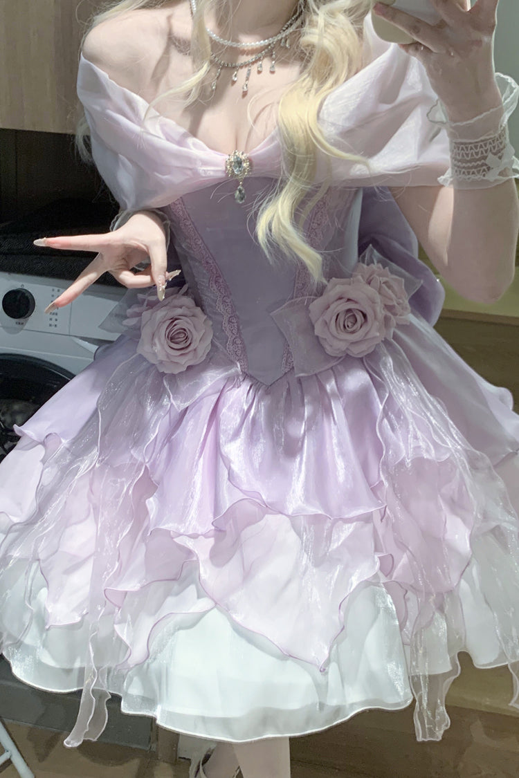 Lolita Dress - Heartbeat, 2 Colors, Sweet Style, Bow Detail, Lace Trim - additional product view 8