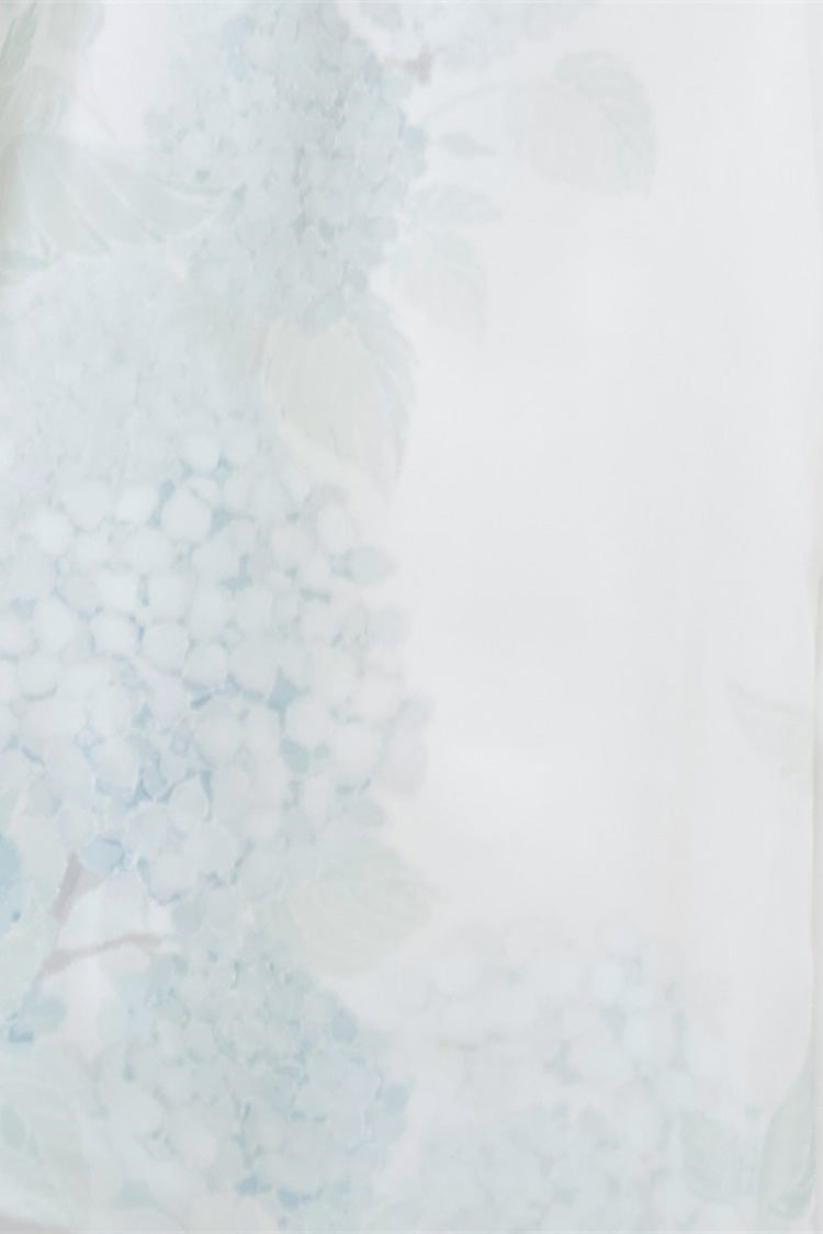Lolita Dress - Hydrangea Message, White, Short Length, Sweet Style, Chinese-Inspired Style - additional product view 16