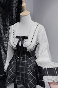Black-Plaid-Print