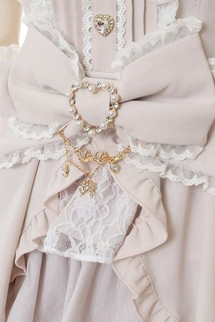 Lolita Dress - Jirai Kei Square Collar, 3 Colors, Square Collar, Lace Trim, Ruffled - additional product view 11