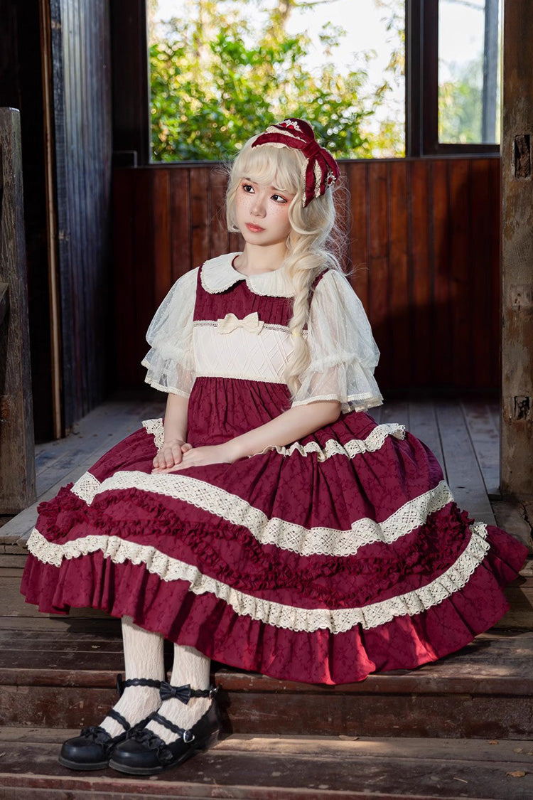 Lolita Dress - Kindergarten Class Theme, 3 Colors, Bow Detail, Ruffled, Sweet Style - additional product view 10