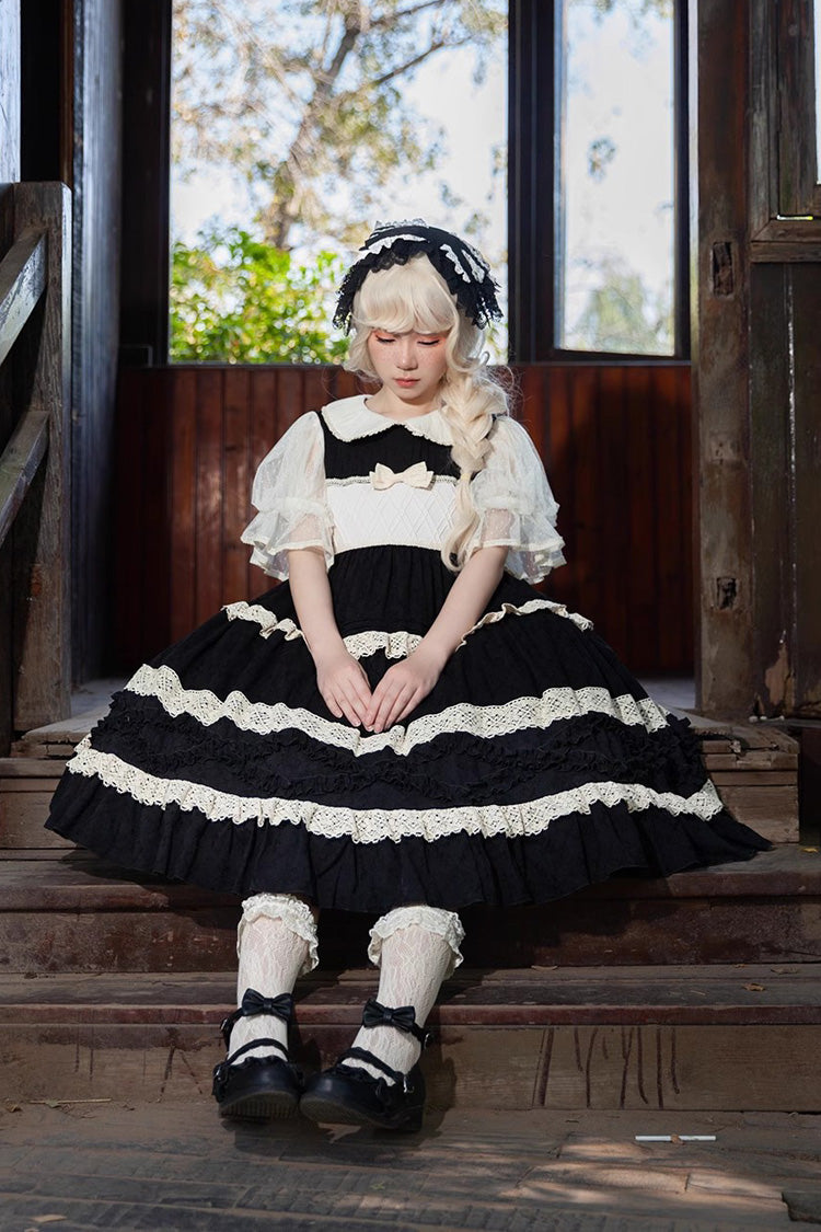 Lolita Dress - Kindergarten Class Theme, 3 Colors, Bow Detail, Ruffled, Sweet Style - additional product view 14