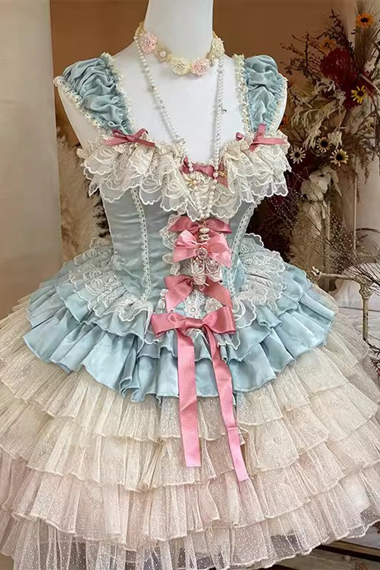 Lolita Dress - Love God Girl Romantic Ballet, 2 Colors, Sweet Style, Ballet-Inspired Style - additional product view 5