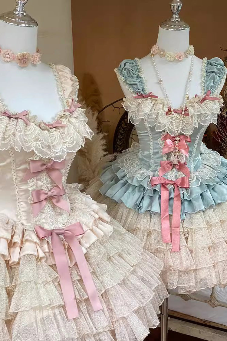 Lolita Dress - Love God Girl Romantic Ballet, 2 Colors, Sweet Style, Ballet-Inspired Style - additional product view 6