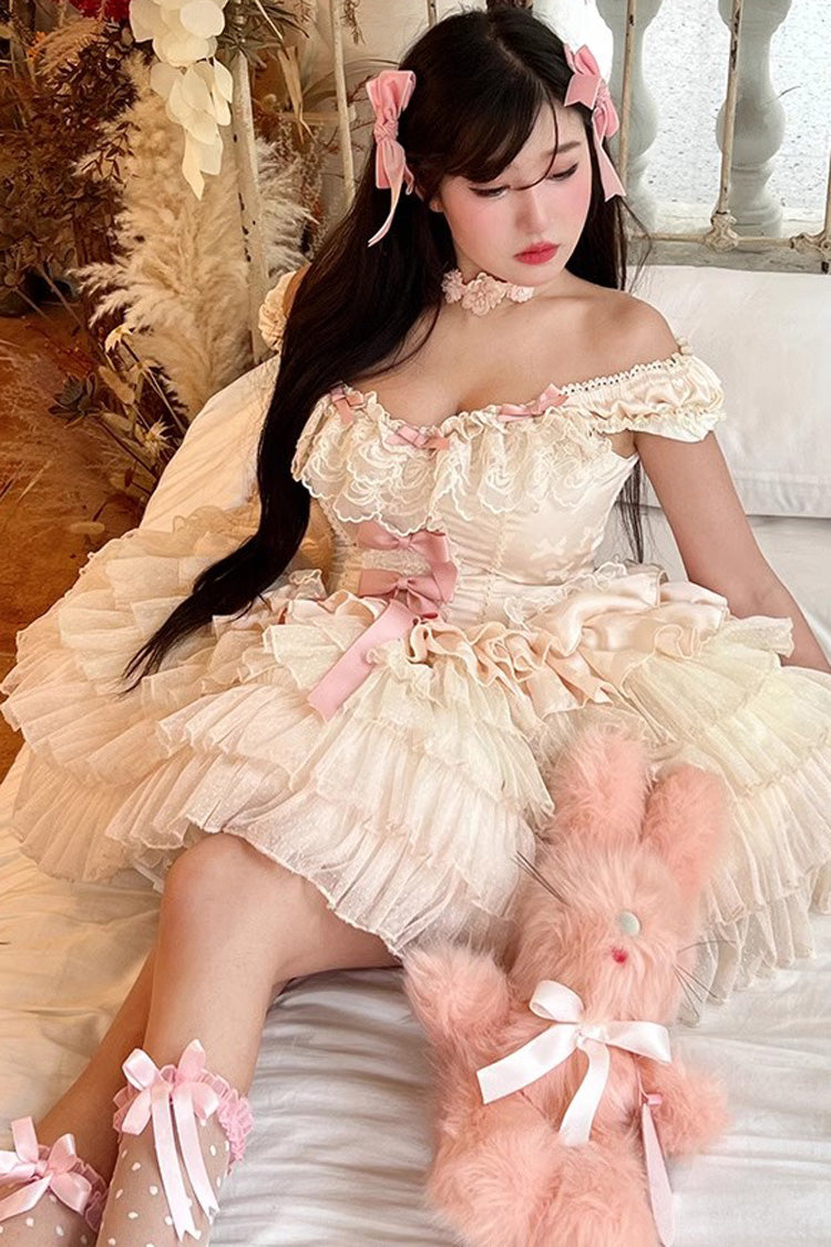 Lolita Dress - Love God Girl Romantic Ballet, 2 Colors, Sweet Style, Ballet-Inspired Style - additional product view 7