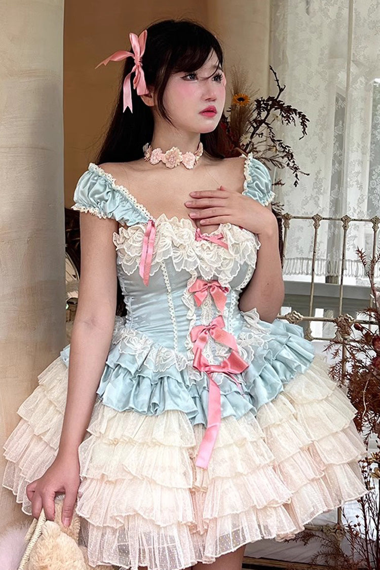 Lolita Dress - Love God Girl Romantic Ballet, 2 Colors, Sweet Style, Ballet-Inspired Style - additional product view 10