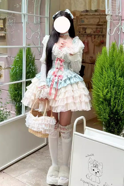 Lolita Dress - Love God Girl Romantic Ballet, 2 Colors, Sweet Style, Ballet-Inspired Style - additional product view 11