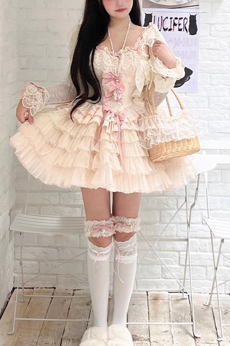 Lolita Dress - Love God Girl Romantic Ballet, 2 Colors, Sweet Style, Ballet-Inspired Style - additional product view 14
