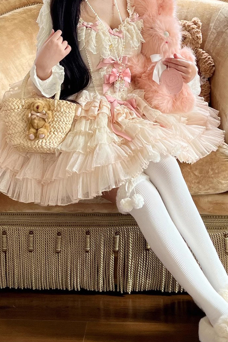 Lolita Dress - Love God Girl Romantic Ballet, 2 Colors, Sweet Style, Ballet-Inspired Style - additional product view 16