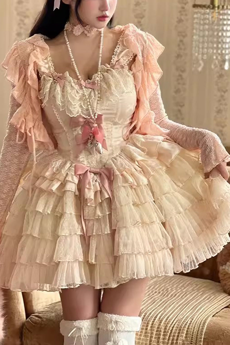 Lolita Dress - Love God Girl Romantic Ballet, 2 Colors, Sweet Style, Ballet-Inspired Style - main product image