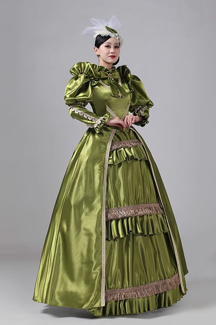 Lolita Dress - Medieval Court, 3 Colors, Classic Style, Victorian Style, Ruffled - additional product view 4