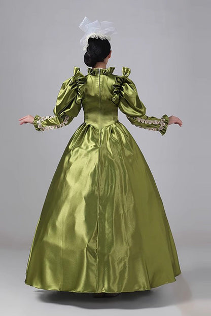 Lolita Dress - Medieval Court, 3 Colors, Classic Style, Victorian Style, Ruffled - additional product view 5