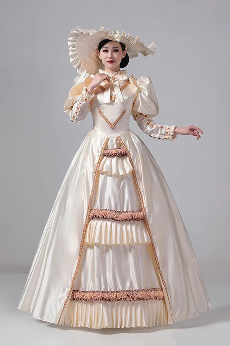 Lolita Dress - Medieval Court, 3 Colors, Classic Style, Victorian Style, Ruffled - additional product view 7