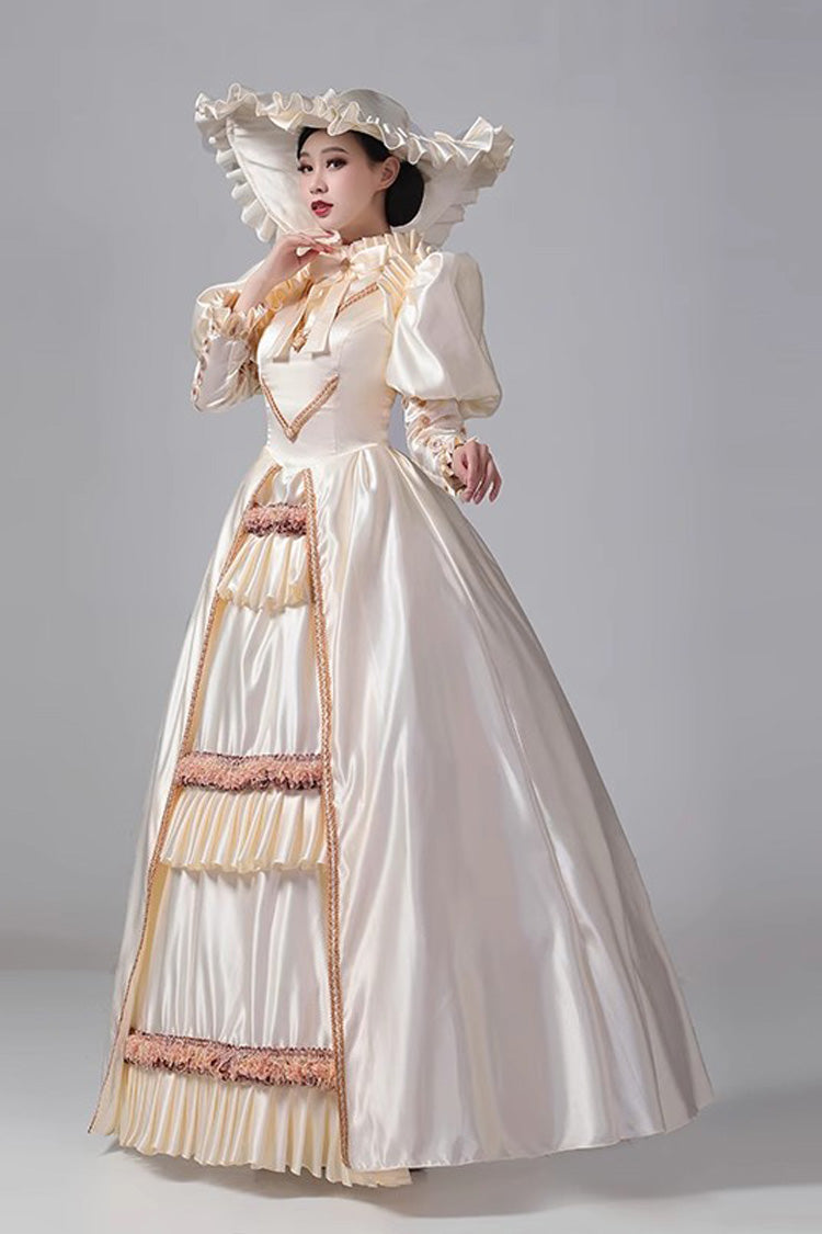 Lolita Dress - Medieval Court, 3 Colors, Classic Style, Victorian Style, Ruffled - additional product view 8