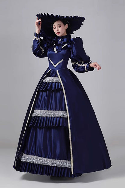 Lolita Dress - Medieval Court, 3 Colors, Classic Style, Victorian Style, Ruffled - additional product view 15