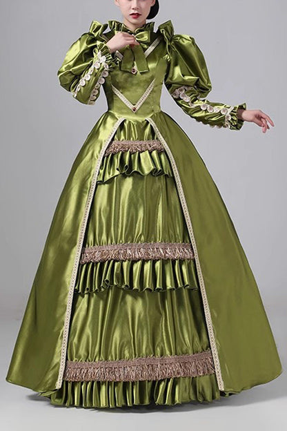 Lolita Dress - Medieval Court, 3 Colors, Classic Style, Victorian Style, Ruffled - main product image