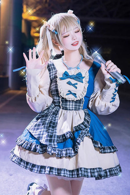 Lolita Dress - Multi-color Sunset Tour Cool, Multi-Color, Long Sleeves, Sweet Style - additional product view 2