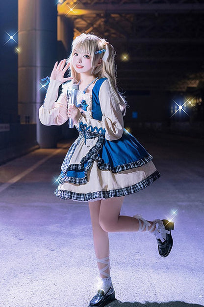 Lolita Dress - Multi-color Sunset Tour Cool, Multi-Color, Long Sleeves, Sweet Style - additional product view 5