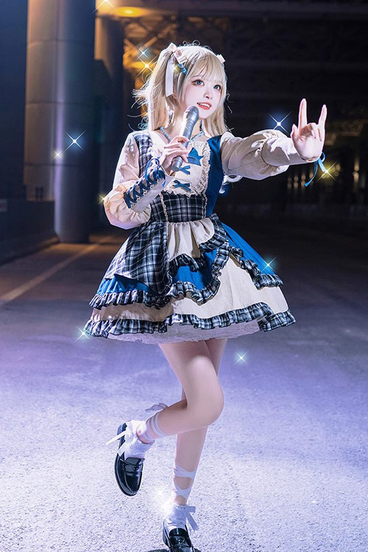 Lolita Dress - Multi-color Sunset Tour Cool, Multi-Color, Long Sleeves, Sweet Style - additional product view 6