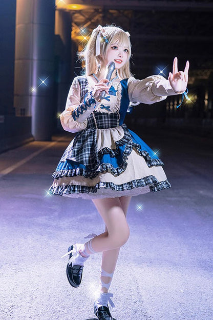 Lolita Dress - Multi-color Sunset Tour Cool, Multi-Color, Long Sleeves, Sweet Style - additional product view 6