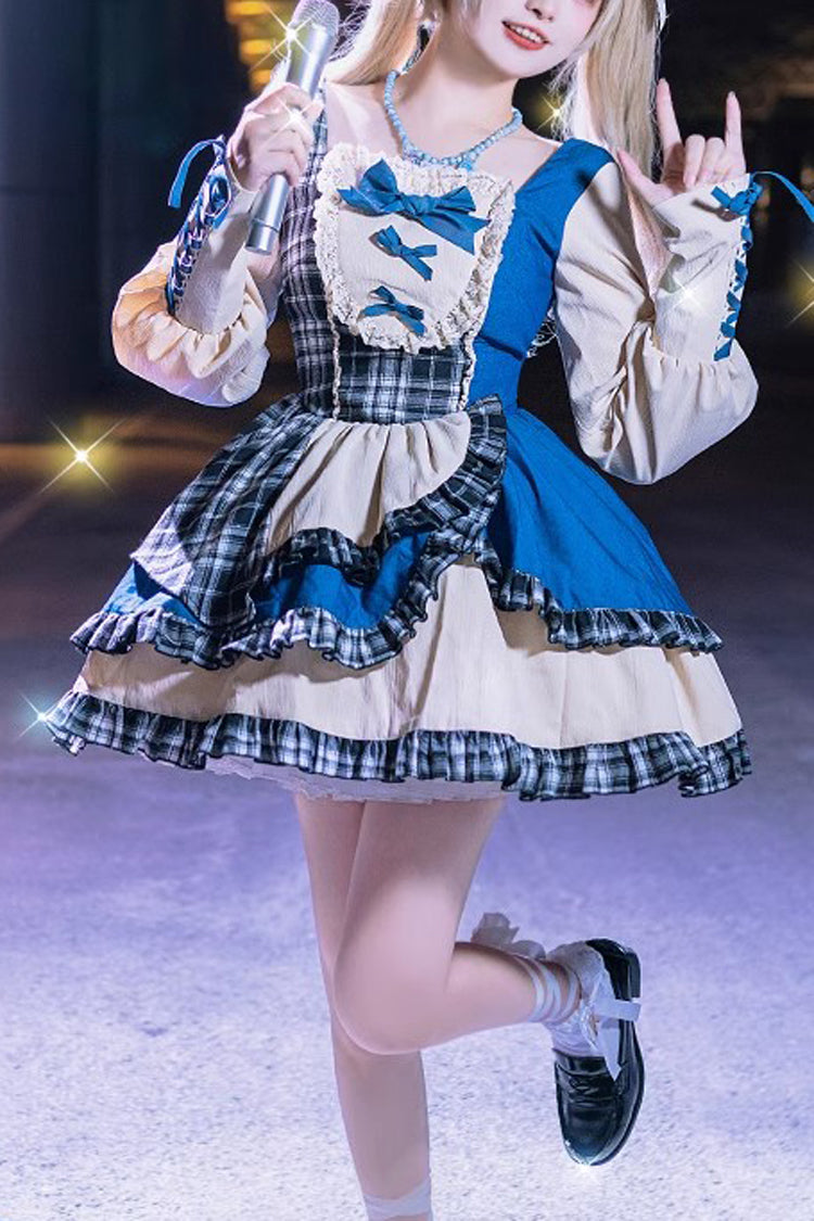 Lolita Dress - Multi-color Sunset Tour Cool, Multi-Color, Long Sleeves, Sweet Style - main product image