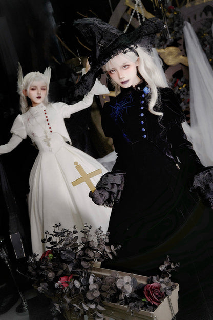 Lolita Dress - Night Poems, 2 Colors, Embroidered, Gothic Style - additional product view 7
