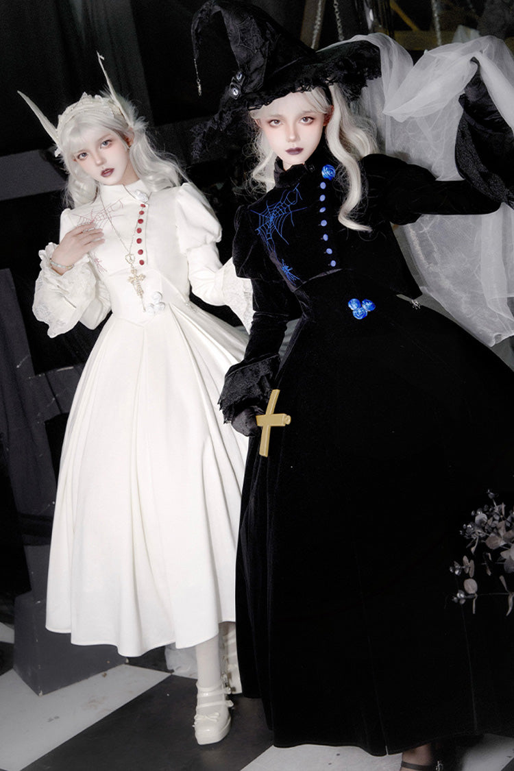 Lolita Dress - Night Poems, 2 Colors, Embroidered, Gothic Style - additional product view 8